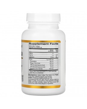 California Gold Nutrition, масло криля премиального качества с Superba2, 1000 мг, 60 капсул из рыбьего желатина